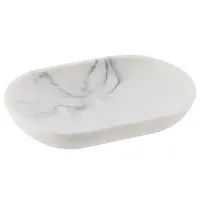Мыльница Tendance Мрамор Полирезин / Овальная