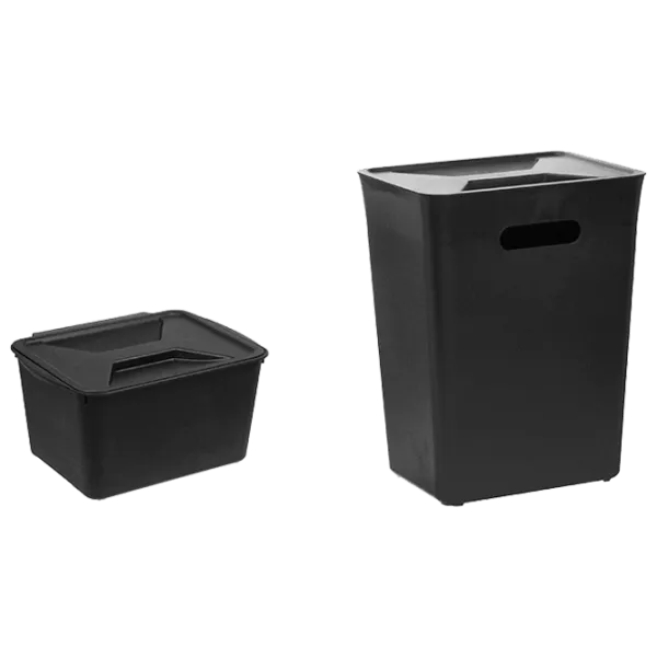 Coș de gunoi Idea М2477 12 l / Plastic / Black photo 2