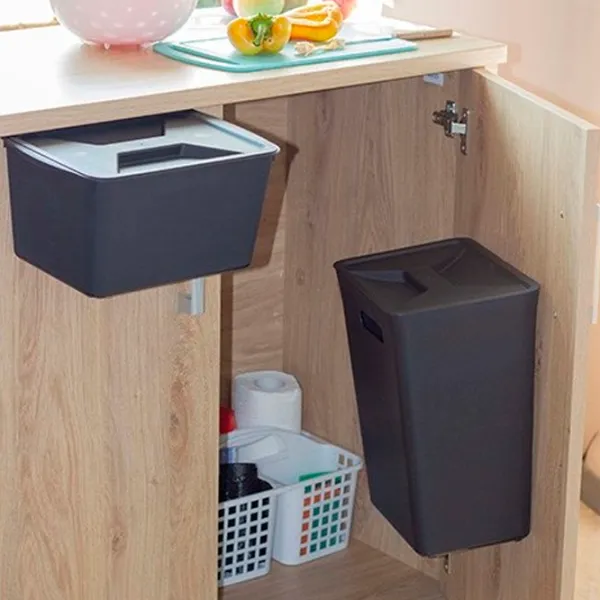 Coș de gunoi Idea М2477 12 l / Plastic / Black photo 3