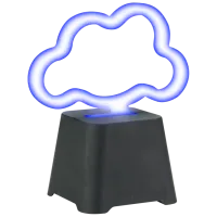 Портативная колонка Fantasy Neon Beat Mini Cloud / Черный photo 2