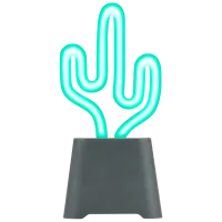 Boxă portabilă Fantasy Neon Beat Mini Cactus / Black photo 3