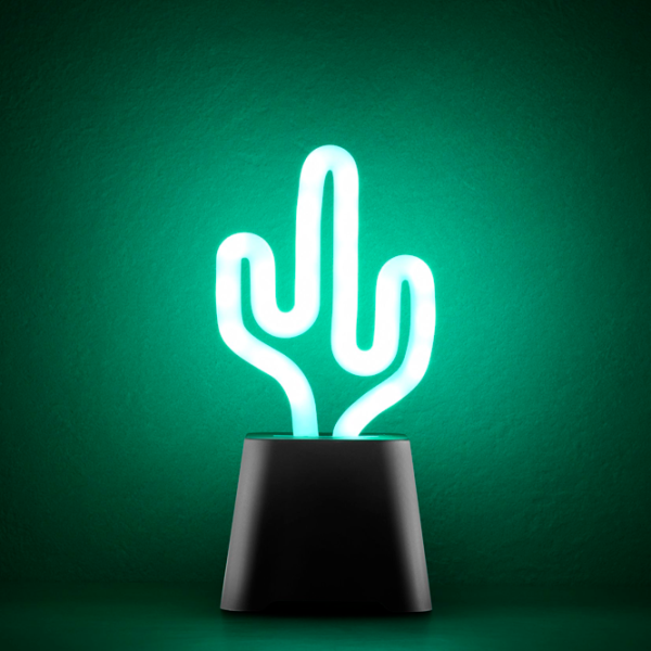 Boxă portabilă Fantasy Neon Beat Mini Cactus / Black photo 4 Boxă portabilă Fantasy Neon Beat Mini Cactus / Black photo 4