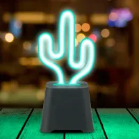 Boxă portabilă Fantasy Neon Beat Mini Cactus / Black photo 5