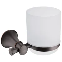 Стакан для зубных щёток Imprese Zrala Латунь / Черный / На стене