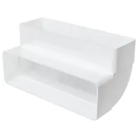 Угол ЭРА 620КВП  Пластик / Белый