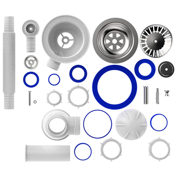 Sifon pentru lavoar Aquant B0142-29-MR 113 mm / Inox photo 3