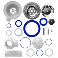 Sifon pentru lavoar Aquant B0143-29-MR 113 mm / Inox photo 3