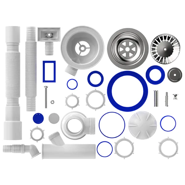 Sifon pentru lavoar Aquant B0147-20-MR 113 mm / Inox photo 2