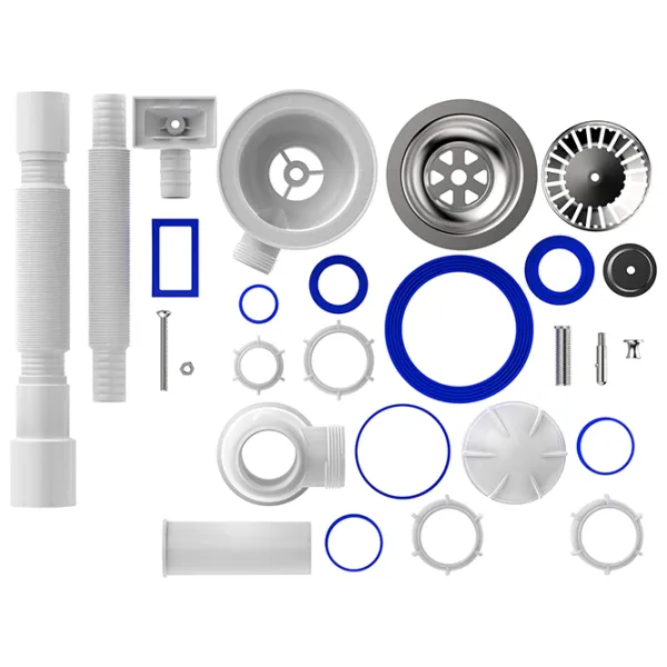 Sifon pentru lavoar Aquant B0148-20-MR 113 mm / Inox photo 2