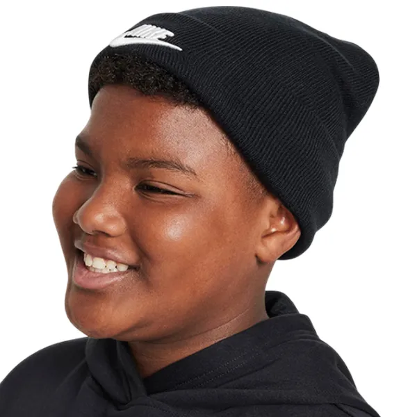 Căciulă pentru copii Nike Peak Beanie Tc Futura Black photo 3 Căciulă pentru copii Nike Peak Beanie Tc Futura Black photo 3