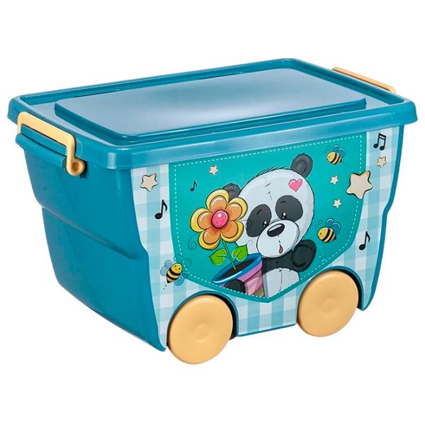 Контейнер для игрушек M Plastika М2550 23л / Пластик photo 3