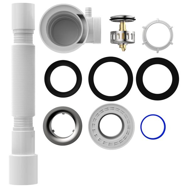 Sifon pentru cada-duș Aquant V465-40-MR 65 mm / Inox photo 3