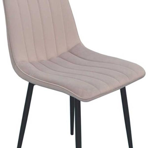 Scaun de bucătărie Evelin XR-154 B Velur/ Light Gray  photo 2