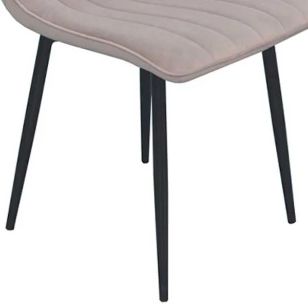 Scaun de bucătărie Evelin XR-154 B Velur/ Light Gray  photo 5
