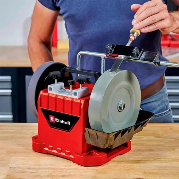 Polizor de banc Einhell TC-WG 200 125 W / 110 rot/min photo 4