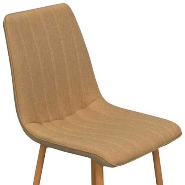 Scaun de bucătărie Evelin XR-154 WO Pânză de iută/ Brown Brown photo 2