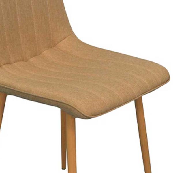 Scaun de bucătărie Evelin XR-154 WO Pânză de iută/ Brown Brown photo 3