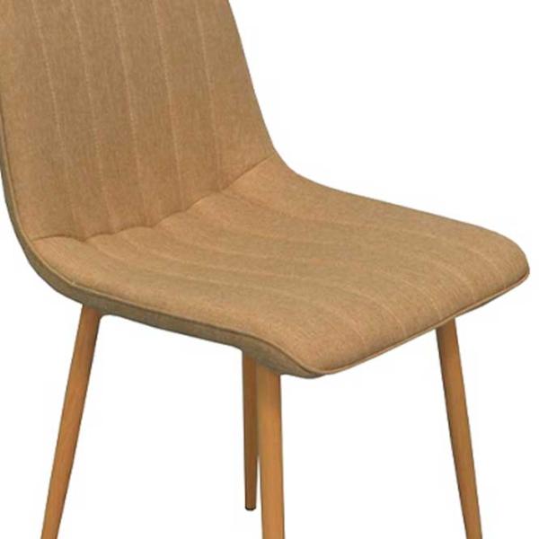 Scaun de bucătărie Evelin XR-154 WO Pânză de iută/ Brown Brown photo 5