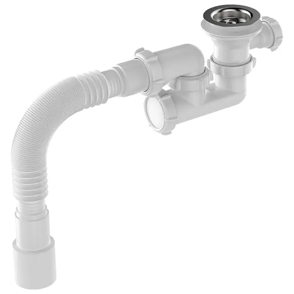 Sifon pentru cada-duș Aquant V245-40-MR 50 mm / Inox photo 1
