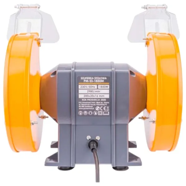 Точильный станок Powermat PM-SS-1850M 1850 Вт / 2950 об/мин photo 1