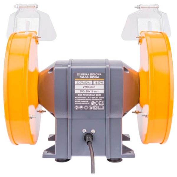 Точильный станок Powermat PM-SS-1850M 1850 Вт / 2950 об/мин photo 1