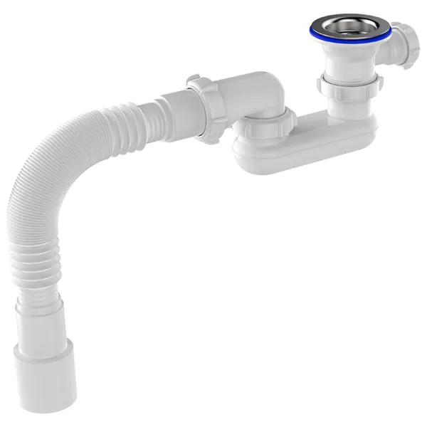 Sifon pentru cada-duș Aquant V645-40-MR 50 mm / Inox photo 1