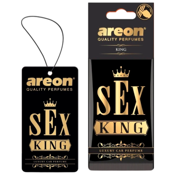 Ароматизатор для авто Areon Sex King King / / на зеркале photo 1 Ароматизатор для авто Areon Sex King King / / на зеркале photo 1