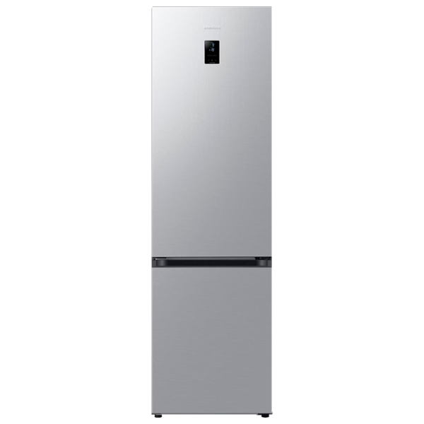 Frigider Samsung RB38C676DSA/EF cu congelator jos 390 l / 203 cm / Silver photo 1