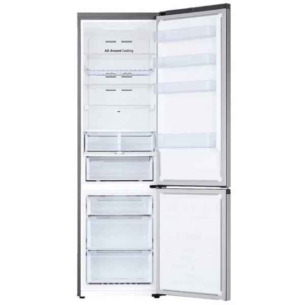 Frigider Samsung RB38C676DSA/EF cu congelator jos 390 l / 203 cm / Silver photo 5
