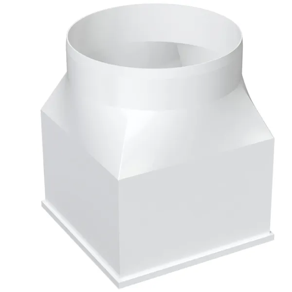 Conector de aeroduct ERA 1212СП12,5КП  Plastic / White photo 3 Conector de aeroduct ERA 1212СП12,5КП  Plastic / White photo 3