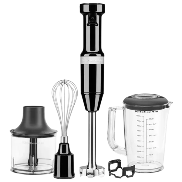 Blender de mână KitchenAid 5KHBV83EOB 180 W / Black photo 1
