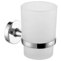 Стакан для зубных щёток Volle Ronda Стекло / Chrome / На стене