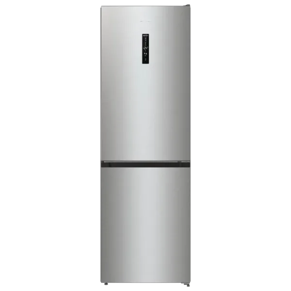 Frigider Gorenje NRK619CA2XL4 cu congelator jos 400 l / 185 cm / Inox photo 1
