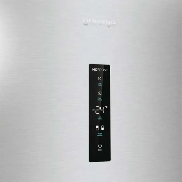 Frigider Gorenje NRK619CA2XL4 cu congelator jos 400 l / 185 cm / Inox photo 5