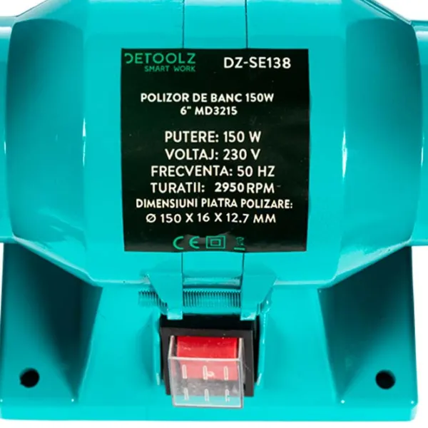 Точильный станок Detoolz MD3215 150 Вт / 3450 об/мин photo 4