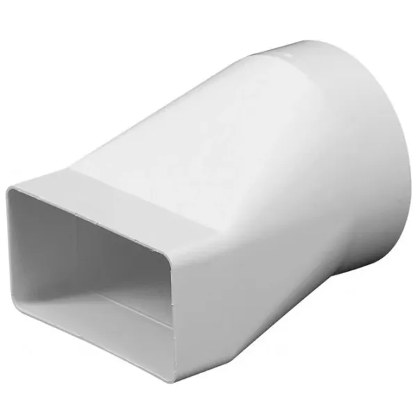 Conector de aeroduct Awenta KP55-20  Plastic / White photo 1
