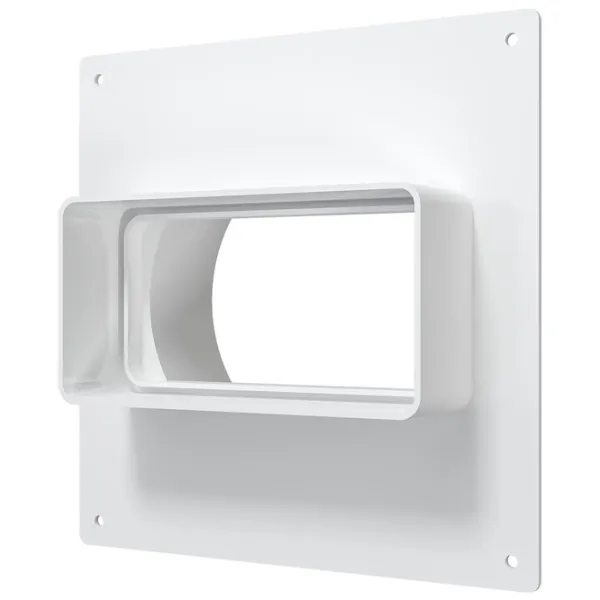 Conector de aeroduct ERA 511SK10NP  Plastic / White photo 1