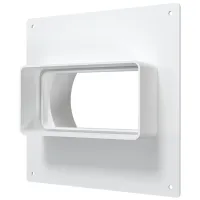 Соединитель воздуховода ЭРА 511SK10NP  Пластик / Белый