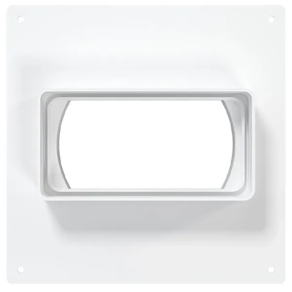 Conector de aeroduct ERA 511SK10NP  Plastic / White photo 2