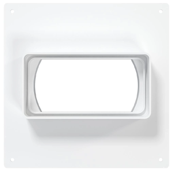 Conector de aeroduct ERA 511SK10NP  Plastic / White photo 2