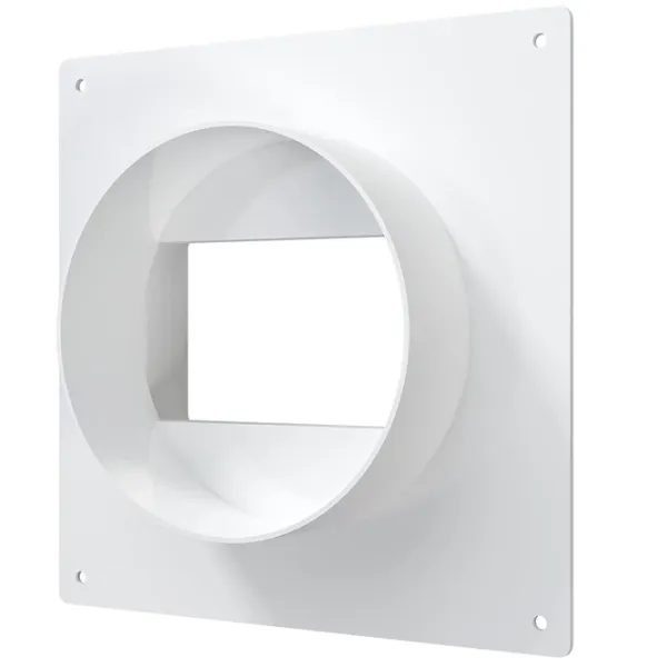 Conector de aeroduct ERA 511SK10NP  Plastic / White photo 4