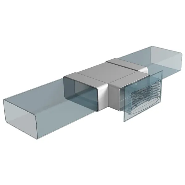 Conector de aeroduct ERA 511ТПП  Plastic / White photo 5