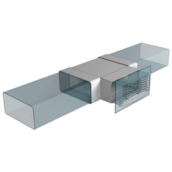 Conector de aeroduct ERA 511ТПП  Plastic / White photo 5