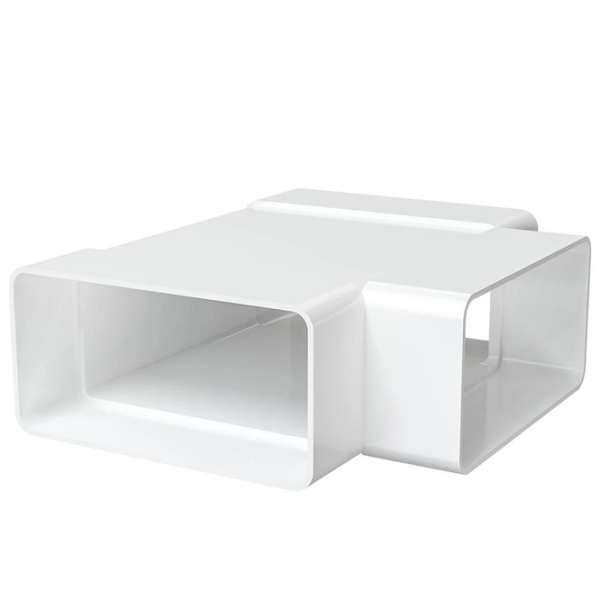 Conector de aeroduct ERA 612ТПП  Plastic / White photo 7