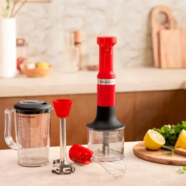 Blender de mână KitchenAid 5KHBV83EER 180 W / Red photo 6
