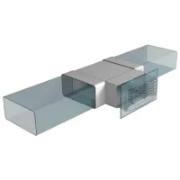 Conector de aeroduct ERA 620ТПП Plastic / White photo 3