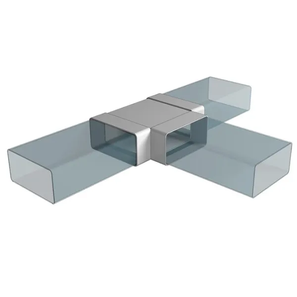 Conector de aeroduct ERA 620ТПП  Plastic / White photo 9 Conector de aeroduct ERA 620ТПП  Plastic / White photo 9
