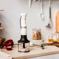 Blender de mână KitchenAid 5KHBV83EAC 180 W / Cream photo 4