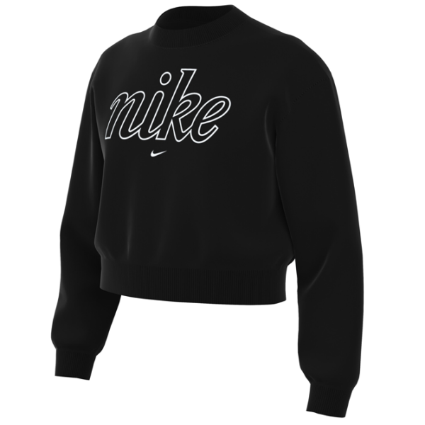 Толстовка для девочек Nike Nsw Club Fleece Boxy Crew Gx Star M / Черный photo 1 Толстовка для девочек Nike Nsw Club Fleece Boxy Crew Gx Star M / Черный photo 1