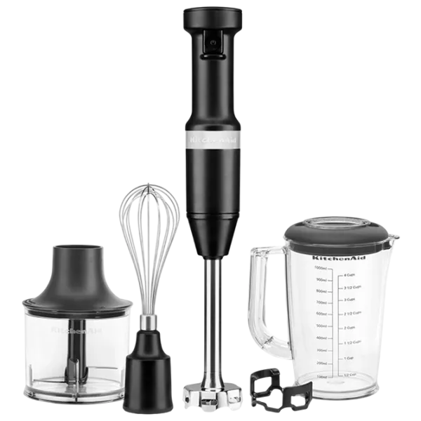 Blender de mână KitchenAid 5KHBV83EBM 180 W / Black photo 1